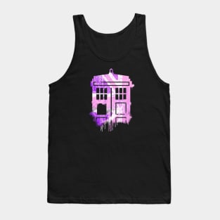 Pink Tardis Tank Top